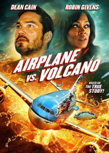飛機和火山