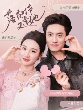 落花时节又逢她高清海报