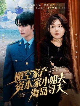 搬空家产，资本家小姐去海岛寻夫高清海报