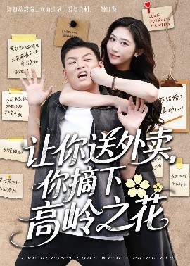 让你送外卖，你摘下高岭之花高清海报